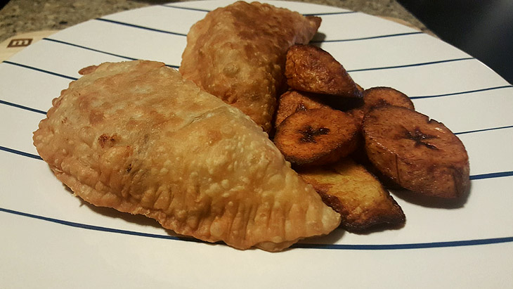 Picadillo Empanadas with Plantains